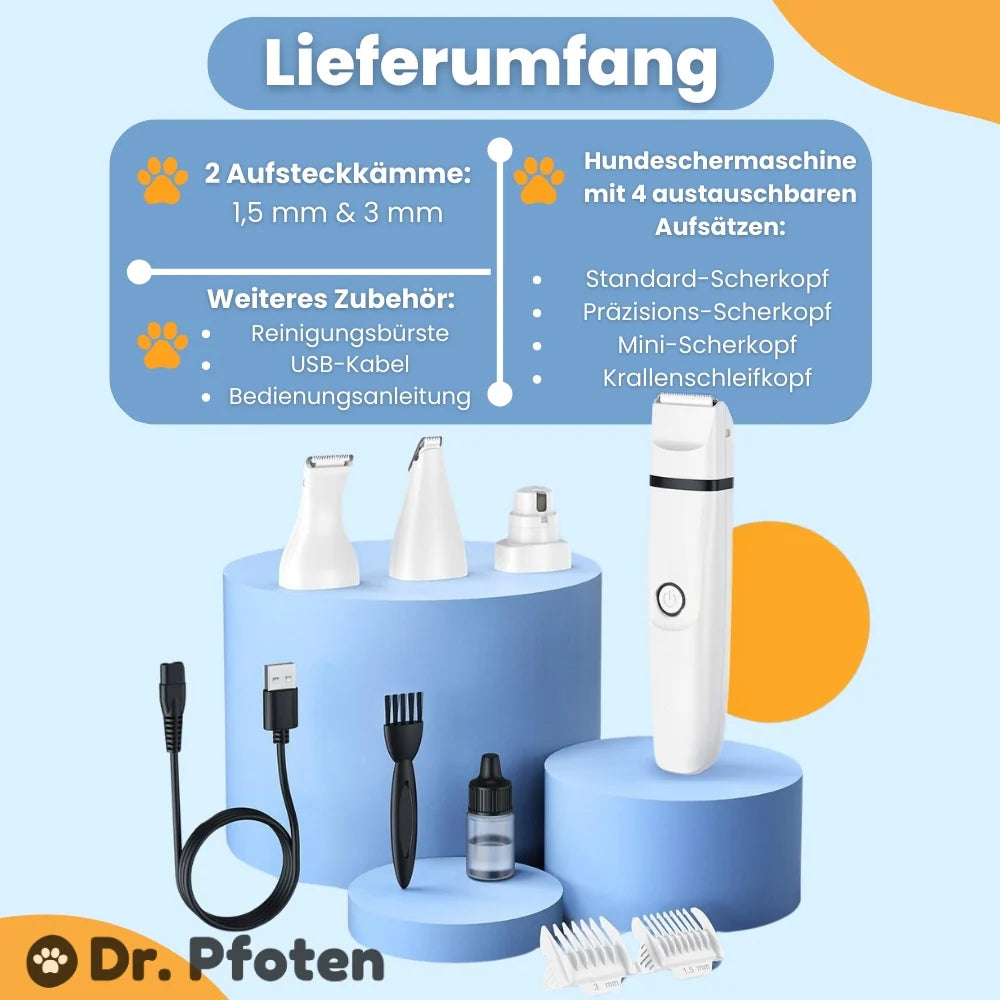 MultiTrim Pro 4-in-1 Dog Clipper