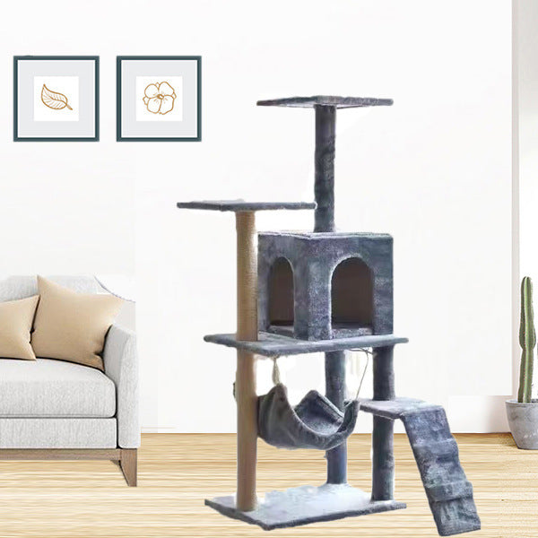 Cat Climbing Tower