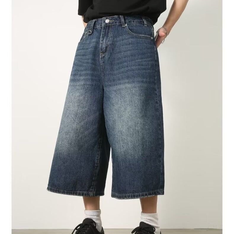 Vintage Straight Denim Jorts