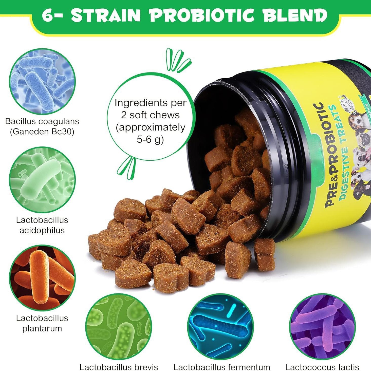 Pet Probiotic Chew Tablets