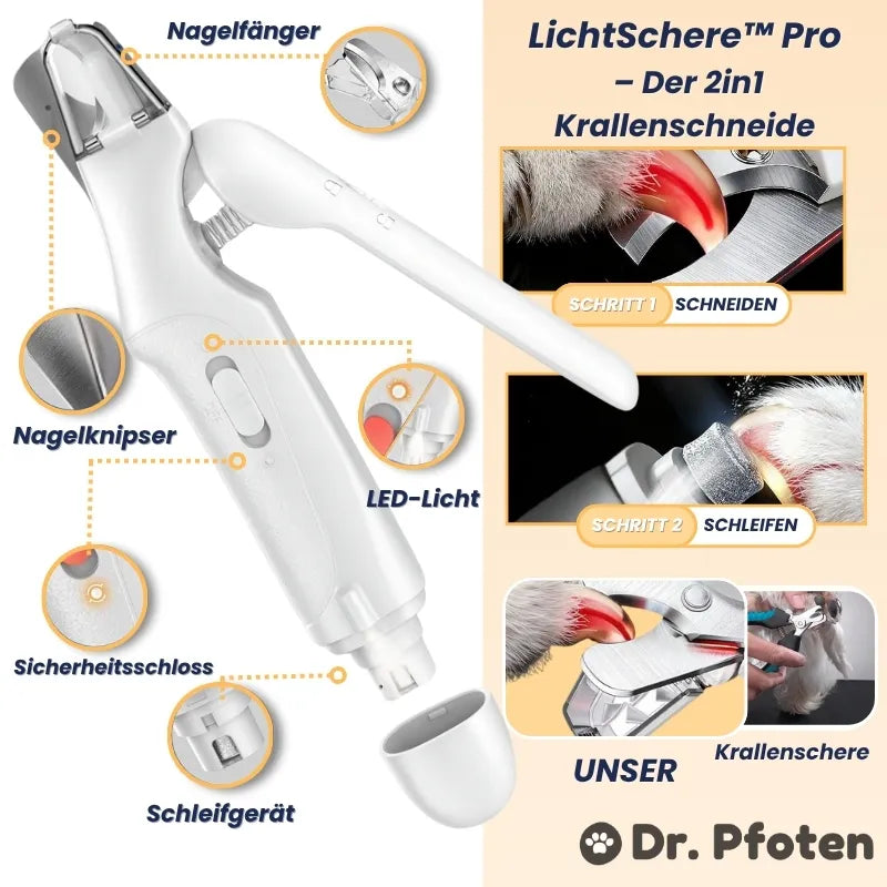 LichtSchere Pro LED Nail Scissors