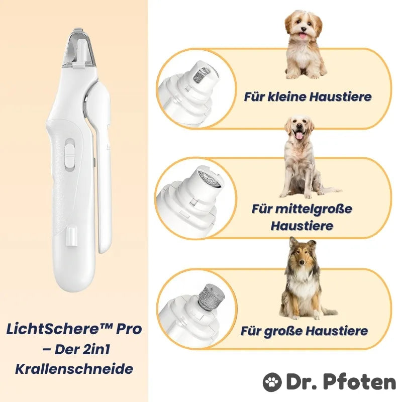 LichtSchere Pro LED Nail Scissors