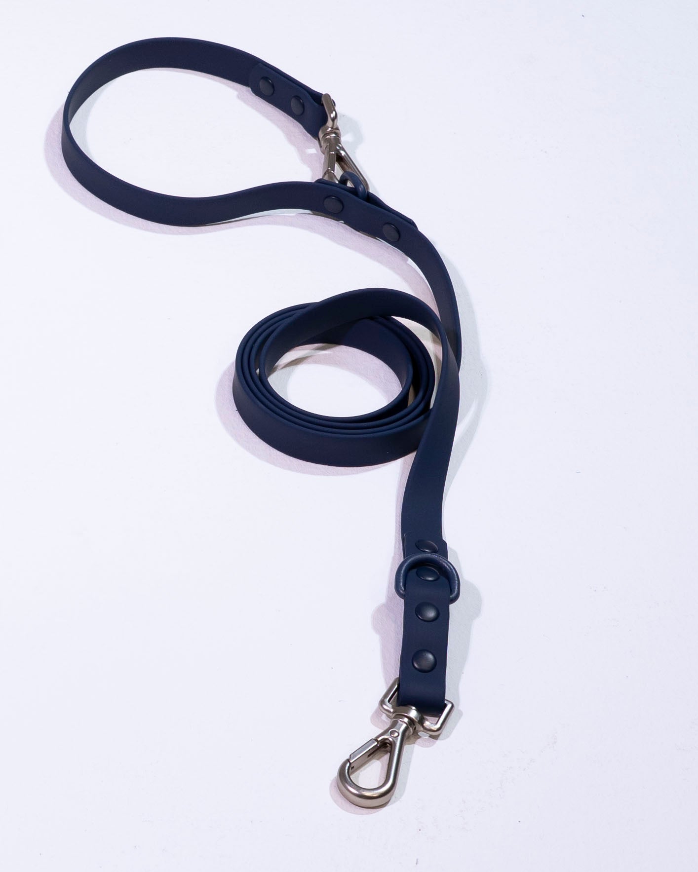 Navy Velvy Dog Leash