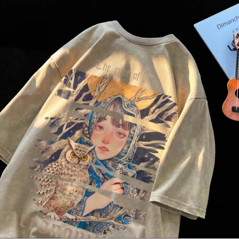 Washed Vintage Cotton T-shirt