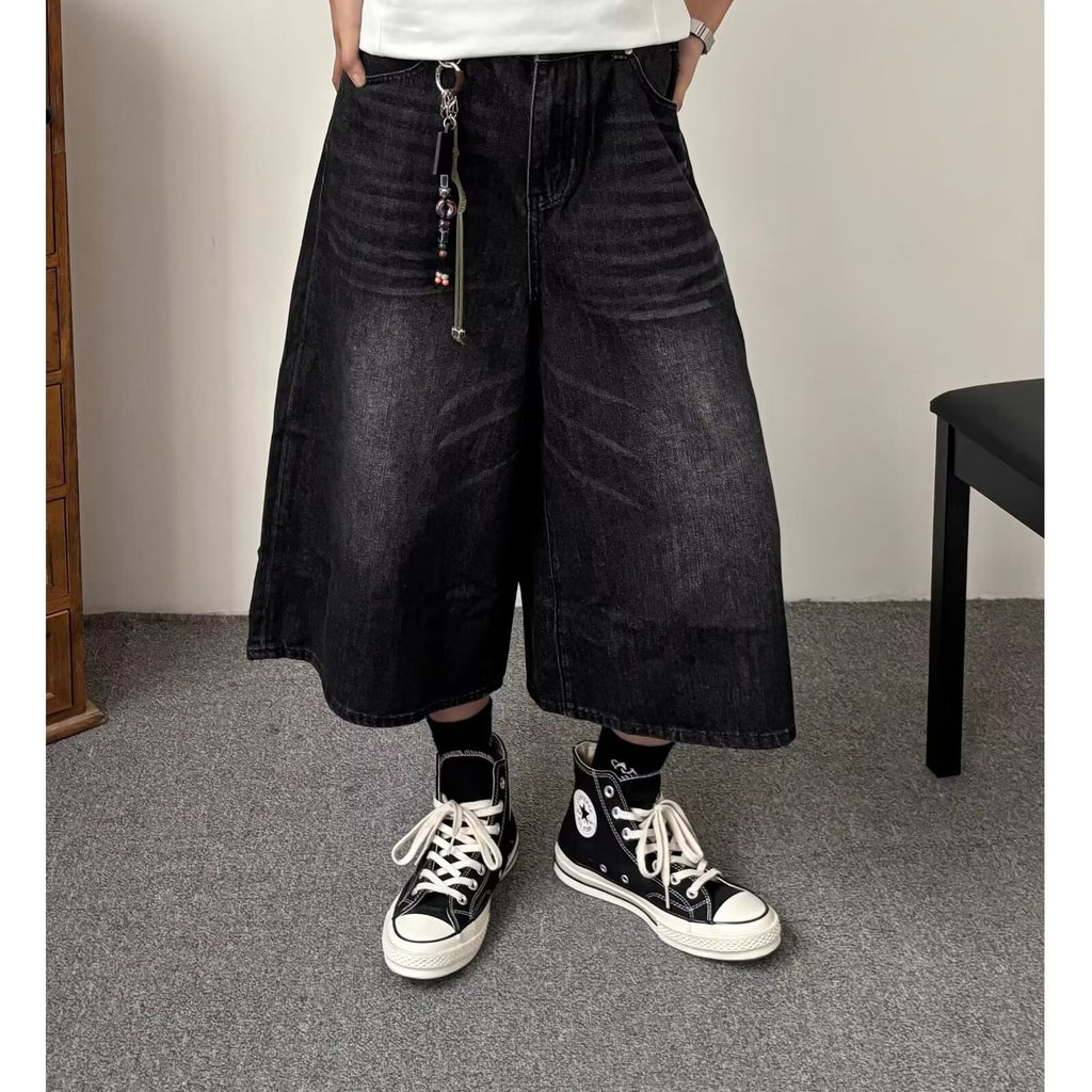 Vintage Straight Denim Jorts