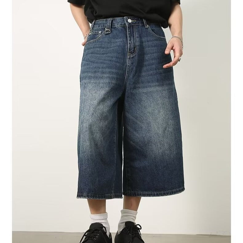 Vintage Straight Denim Jorts