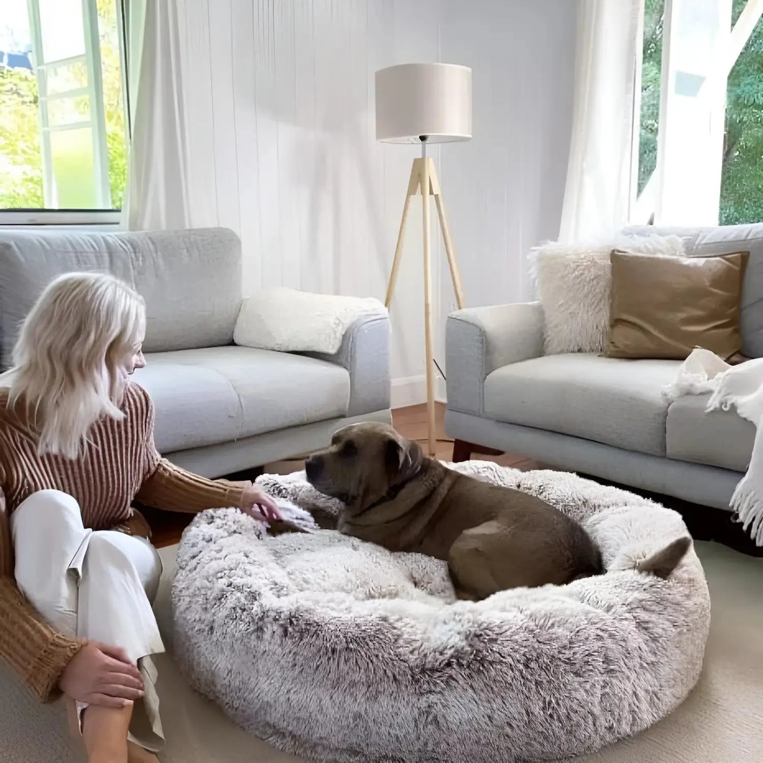 Anti-Anxiety Dog Bed