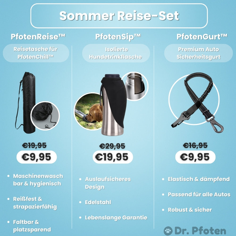 PfotenChill Deluxe Cooling Mat Set