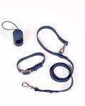 Navy Velvy Collar Set