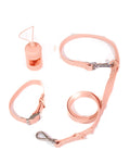 Pfirsich Velvy Collar Set