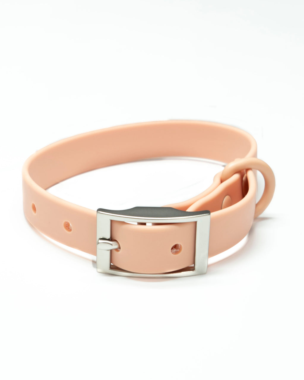 Pfirsich Velvy Dog Collar