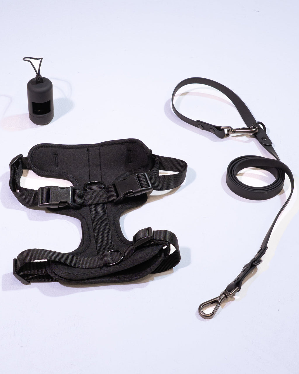 Midnight Velvy Harness Set