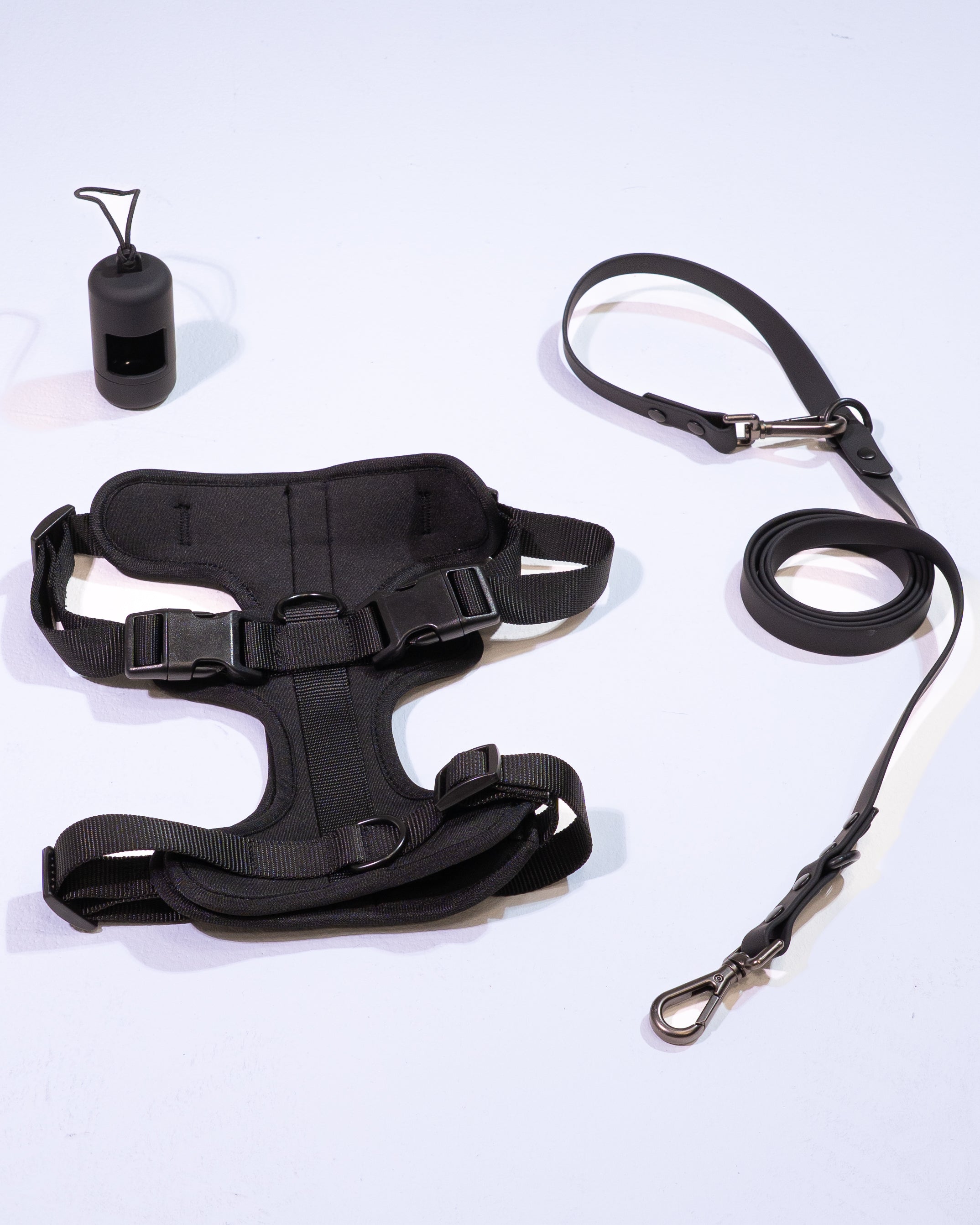 Midnight Velvy Harness Set