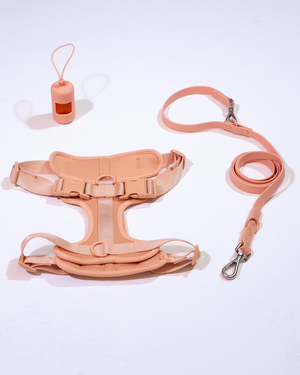 Pfirsich Velvy Harness Set