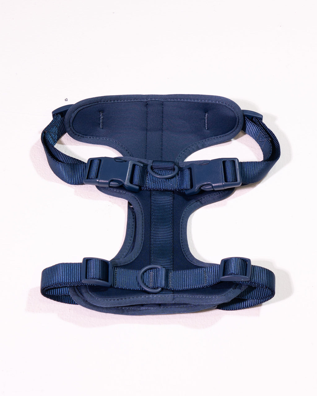 Navy Velvy Dog Harness