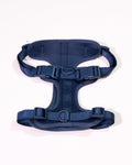 Navy Velvy Dog Harness
