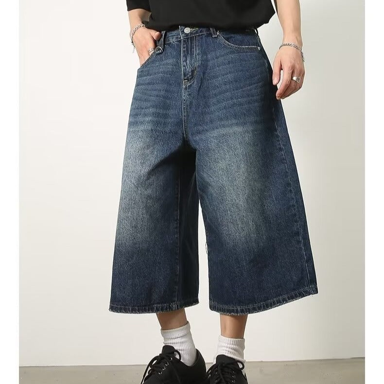 Vintage Straight Denim Jorts
