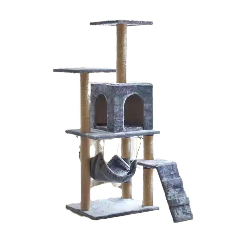 Cat Climbing Tower