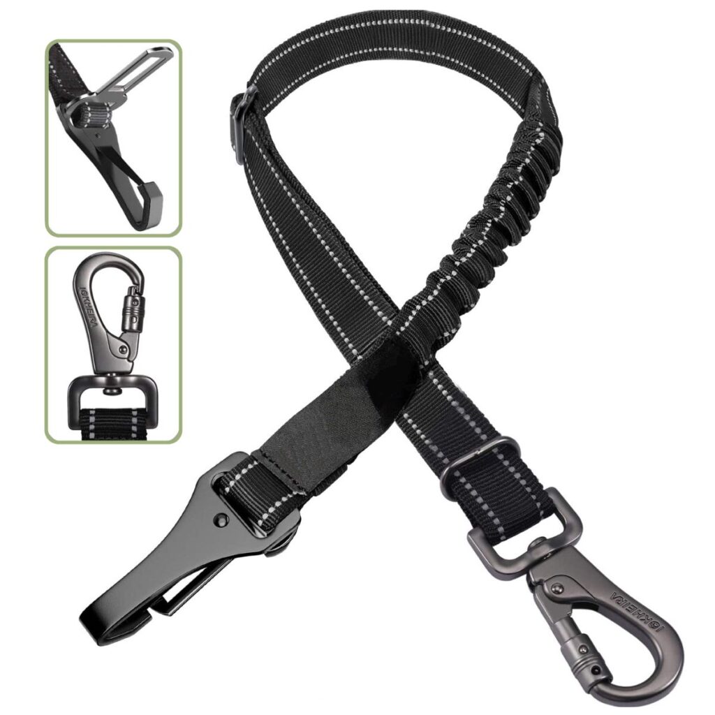 Premium 3-in-1 Dog Car Seat Belt