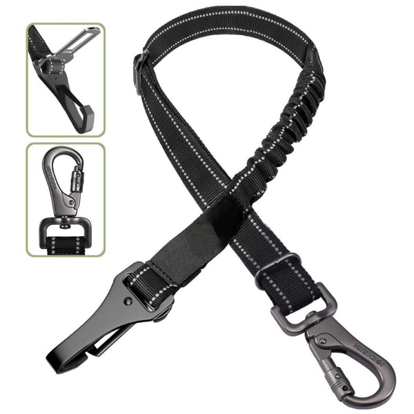 Premium 3-in-1 Dog Car Seat Belt