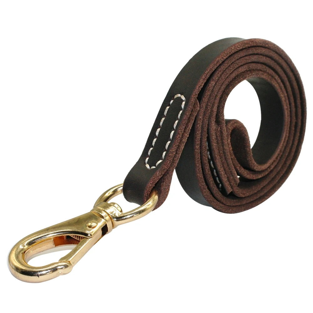 Lex Leather Dog Leash